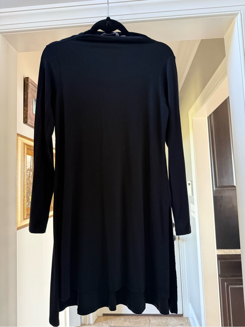 Black Long Sleeve Women’s Tunic Top